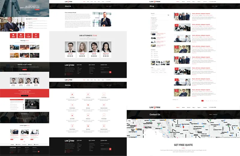 Website jasa hukum